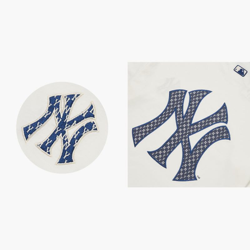 MLB Korea - Classic Monogram Clipping Back Logo Short Sleeve T-Shirt