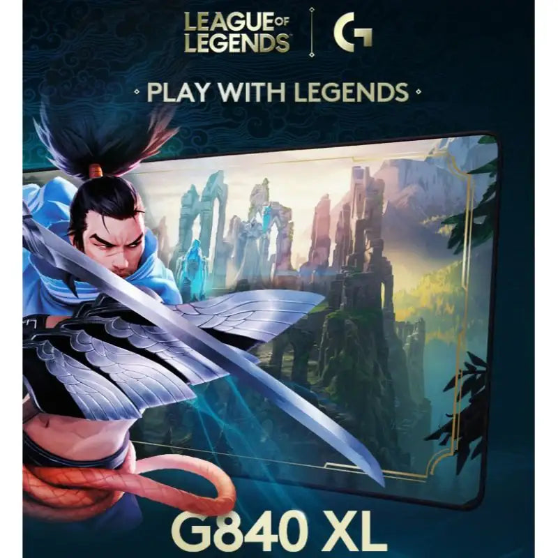 Logitech x LoL - G840 XL Gaming Mousepad - Logitech - Mouse Pads - Harumio