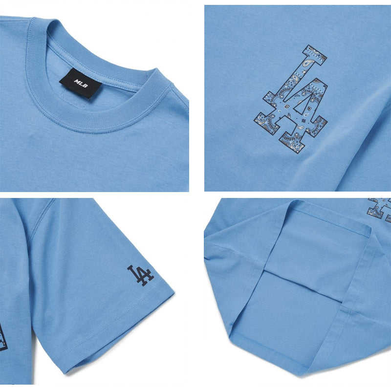 MLB Korea - Paisley Megalogo Short Sleeve T-Shirt