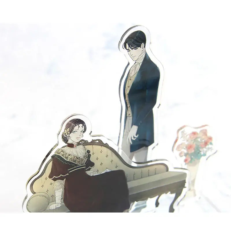 Glass Wall - Acrylic Stand - Webtoon Shop - Acrylic Stand - Harumio