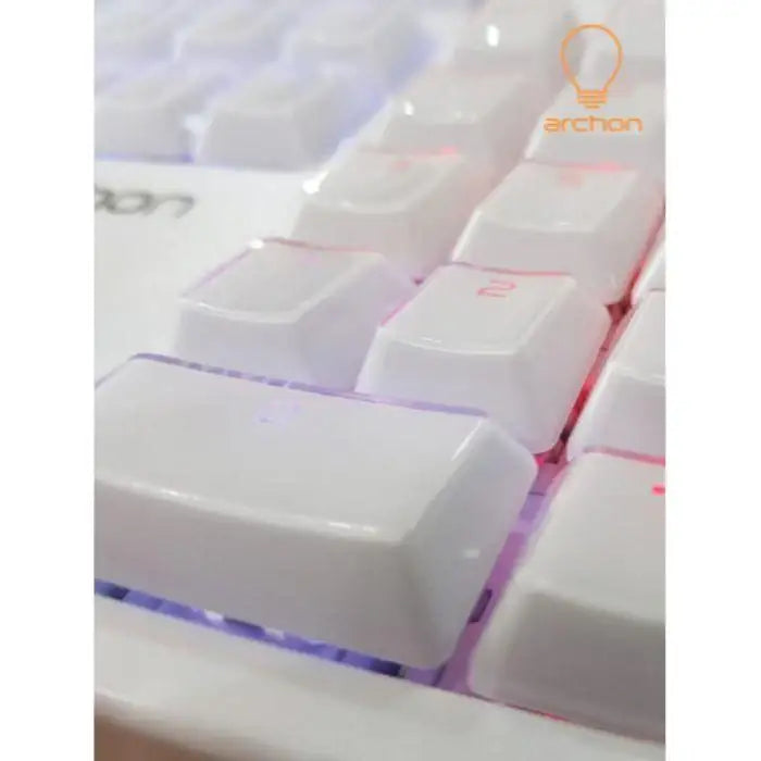 Archon - Low Profile Crystal Clear Keycap Set - Archon - Mechanical Keyboard - Harumio