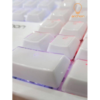 Archon - Low Profile Crystal Clear Keycap Set