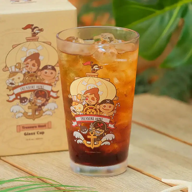 Cookie Run - Treasure Hunt Glass Cup - Cookie Run - Kitchenware - Harumio