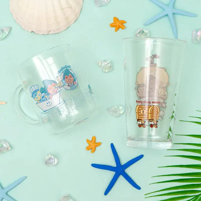 Cookie Run - Treasure Hunt Glass Cup - Cookie Run - Kitchenware - Harumio
