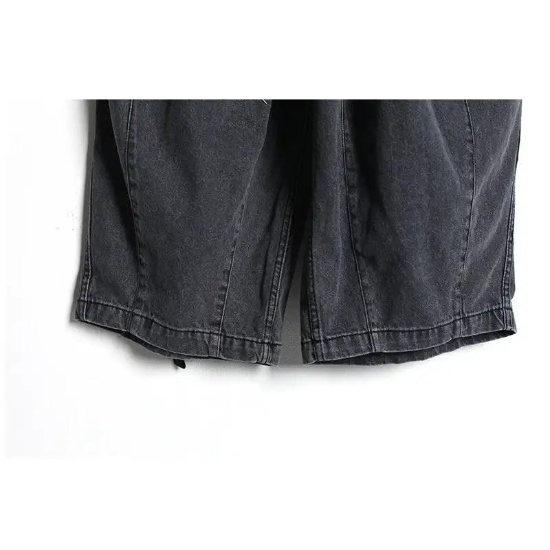 LABel M - Denim Belt Balloon Pants - LABel M - Pants - Harumio
