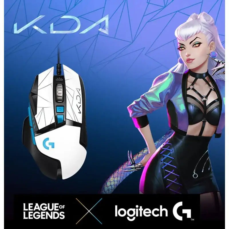 Logitech x LoL - G502 HERO KDA Gaming Mouse - Logitech - Accessories - Harumio
