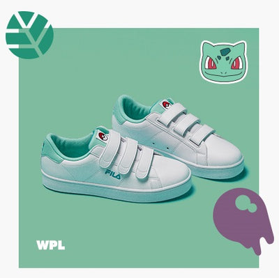 Fila X Pokemon - Court Deluxe - Bulbasaur - Sneakers - Harumio