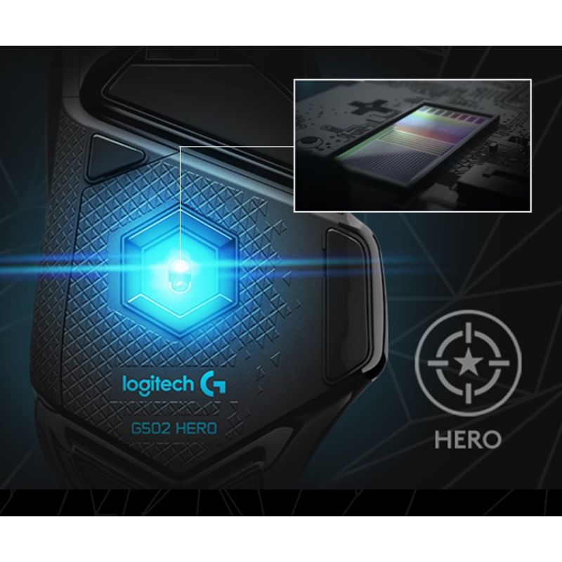 Logitech x LoL - G502 HERO KDA Gaming Mouse