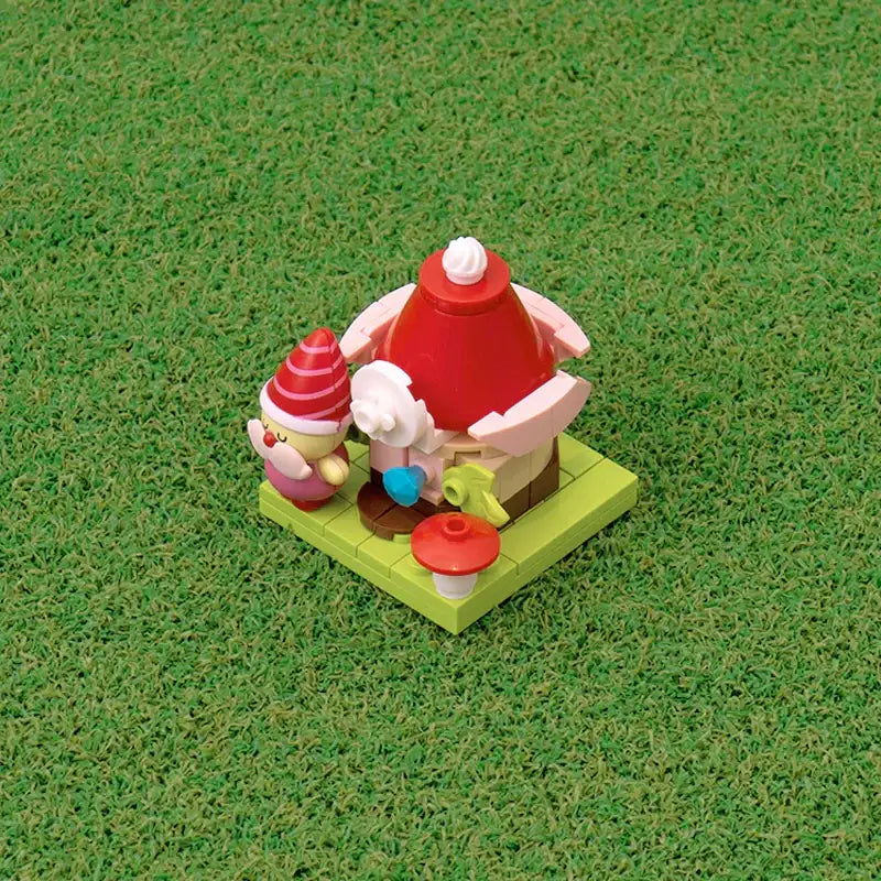 Cookie Run - Sugar Gnome Hut Brick Collection - Cookie Run - Collectible - Harumio