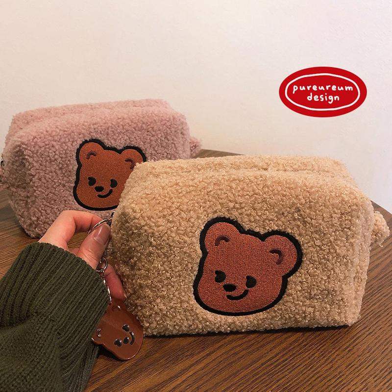 Pureureumdesign x 10x10 - Cupid Bear Fur Pouch - Pureureumdesign - Accesories - Harumio