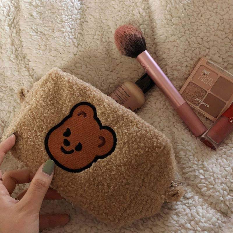 Pureureumdesign x 10x10 - Cupid Bear Fur Pouch - Pureureumdesign - Accesories - Harumio