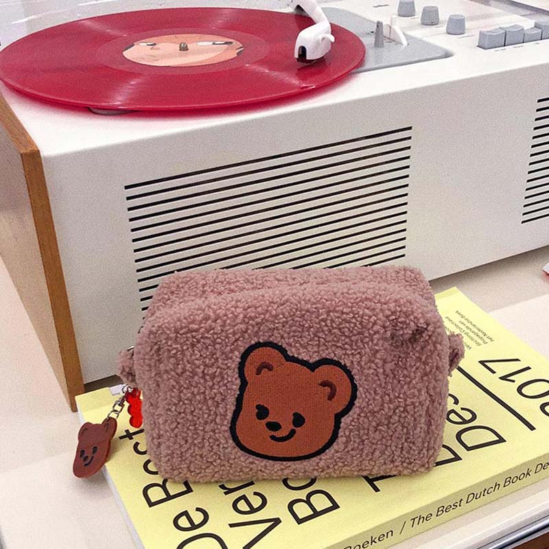 Pureureumdesign x 10x10 - Cupid Bear Fur Pouch