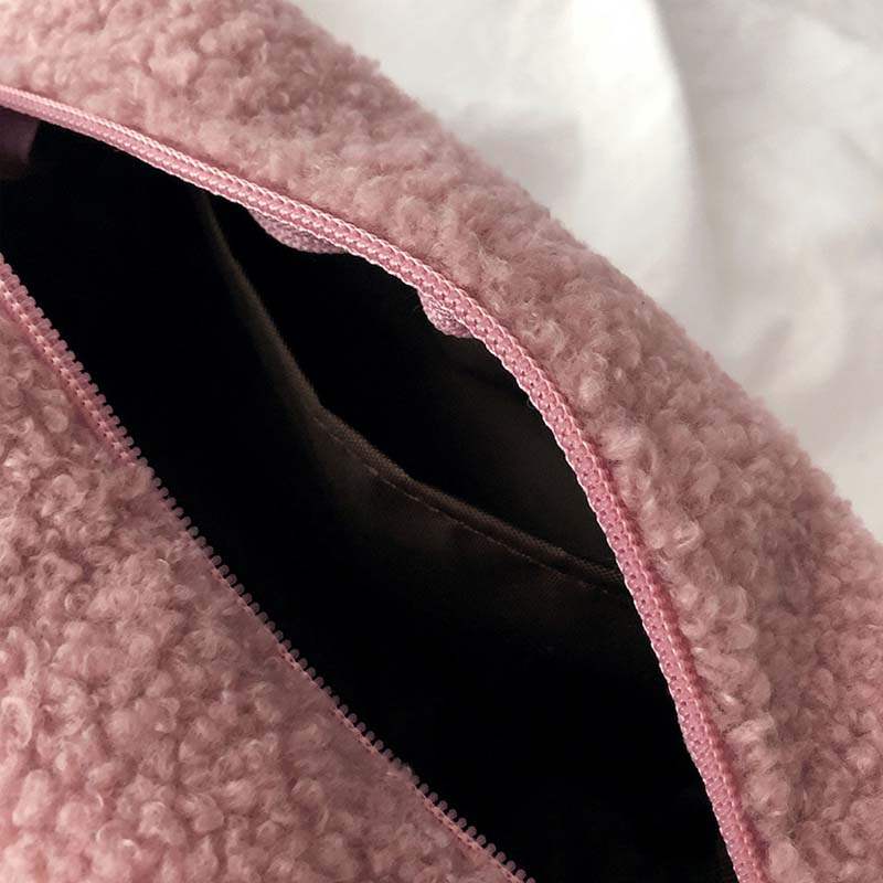 Pureureumdesign x 10x10 - Cupid Bear Fur Pouch - Pureureumdesign - Accesories - Harumio