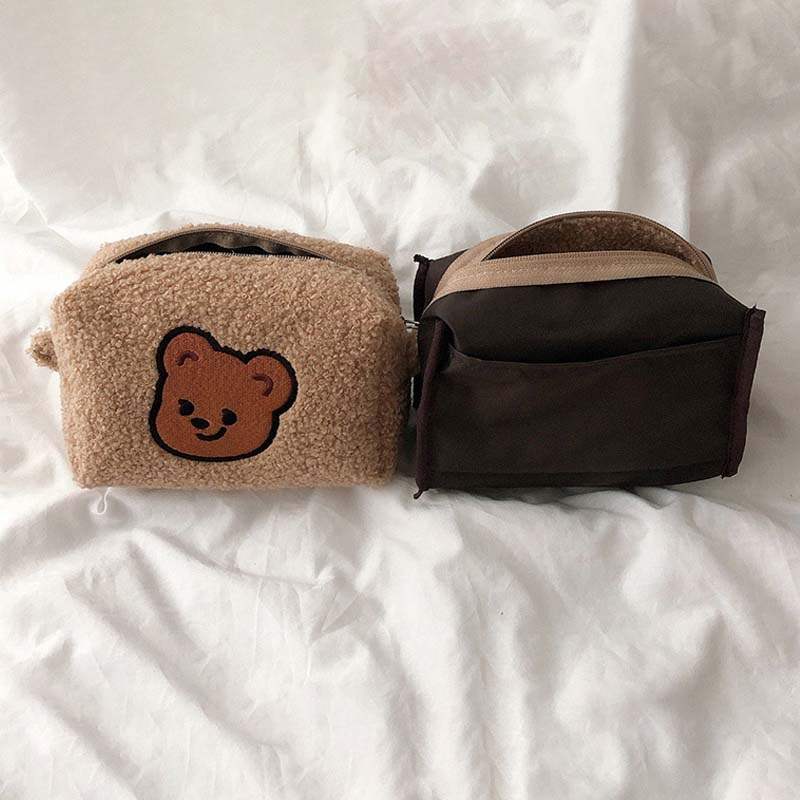 Pureureumdesign x 10x10 - Cupid Bear Fur Pouch - Pureureumdesign - Accesories - Harumio