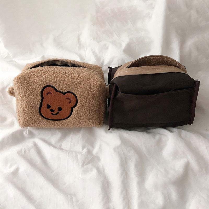 Pureureumdesign x 10x10 - Cupid Bear Fur Pouch