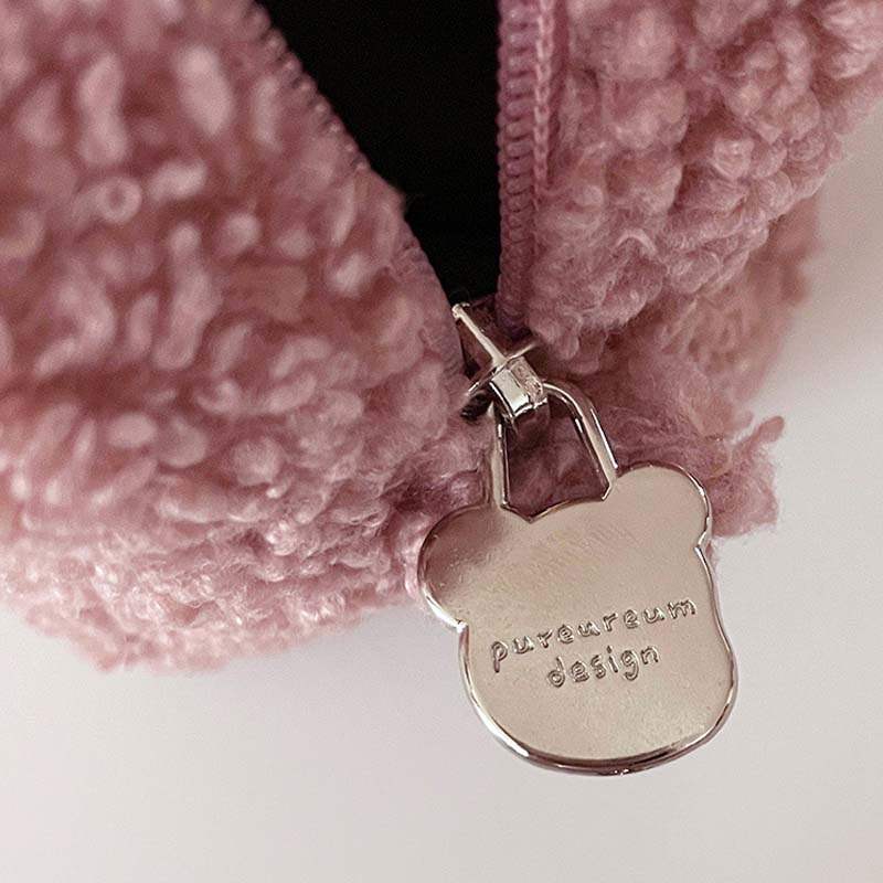 Pureureumdesign x 10x10 - Cupid Bear Fur Pouch - Pureureumdesign - Accesories - Harumio