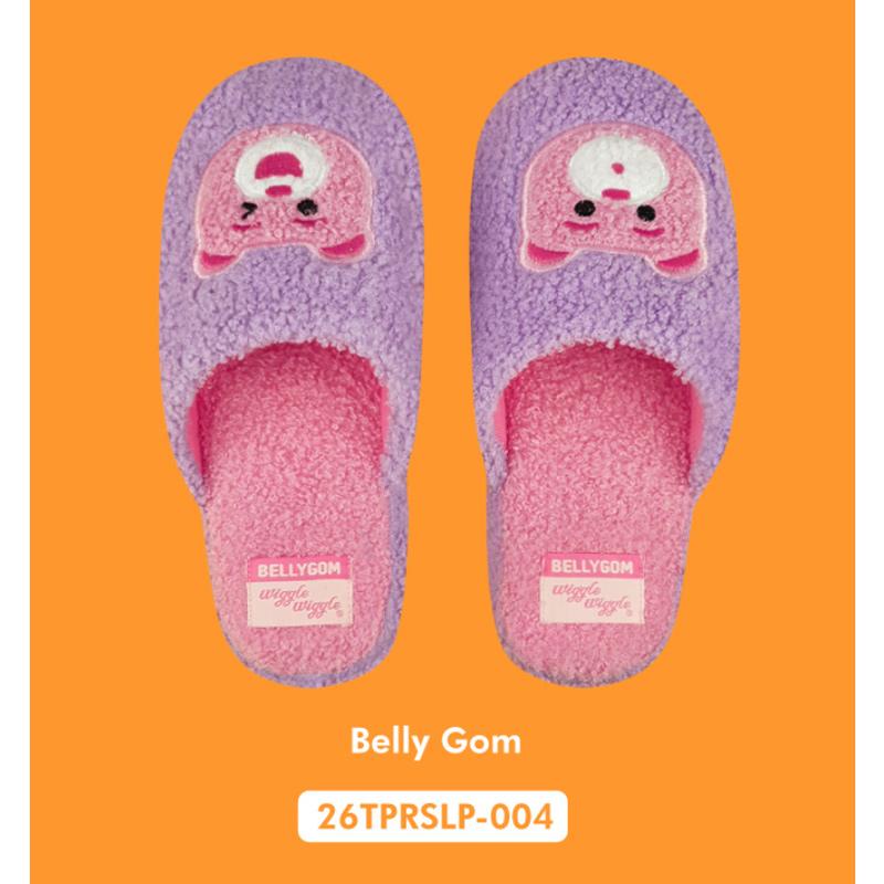 Wiggle Wiggle x Bellygom - Puffy Home Slippers