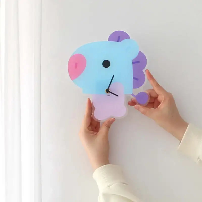 NARA HOME DECO x BT21- Baby Acrylic Wall Clock - NARA HOME DECO - Home & Living - Harumio