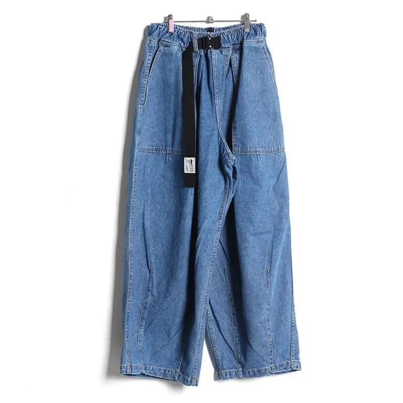 LABel M - Denim Belt Balloon Pants - LABel M - Pants - Harumio