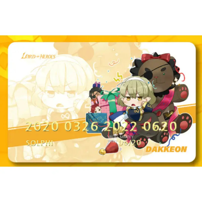 Lord of Heroes x GOODSBEE - Birthday Keyring - GOODSBEE - Keyring - Harumio
