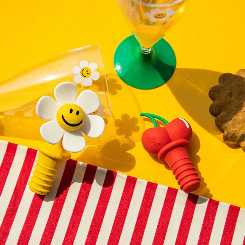 Wiggle Wiggle - Wine Stopper - Wiggle Wiggle - Utensils - Harumio
