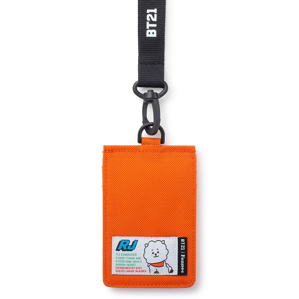 BT21 x Fennec - Neck Strap Card Holder