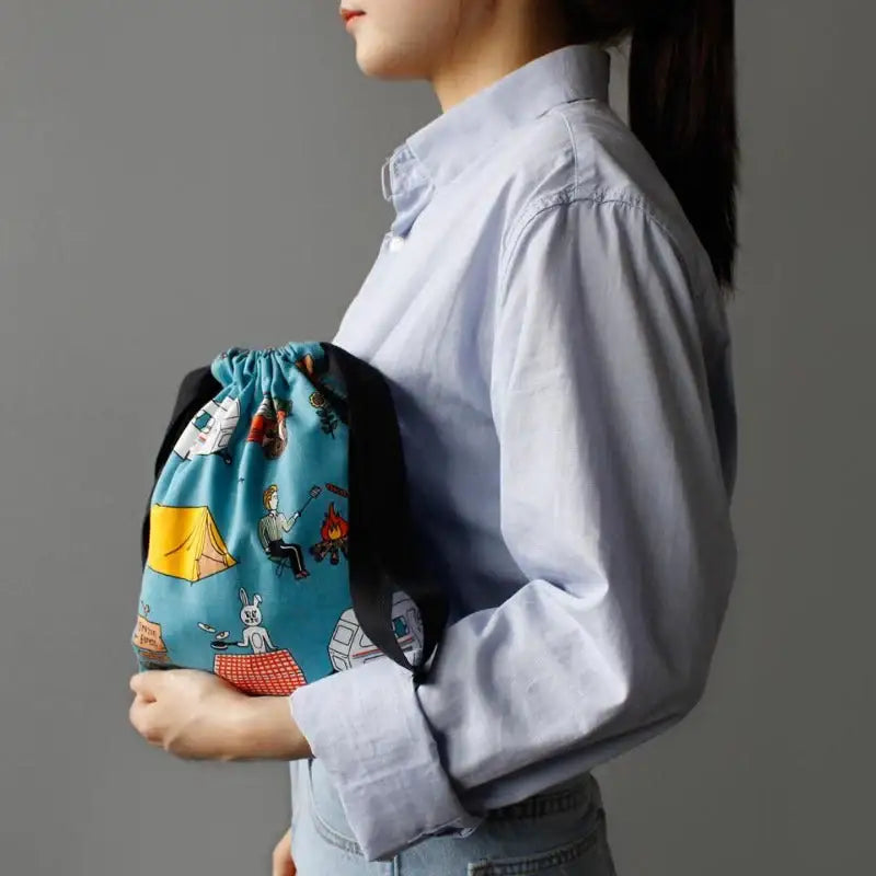 1537 - String Pouch - 1537 - Travel Pouches - Harumio