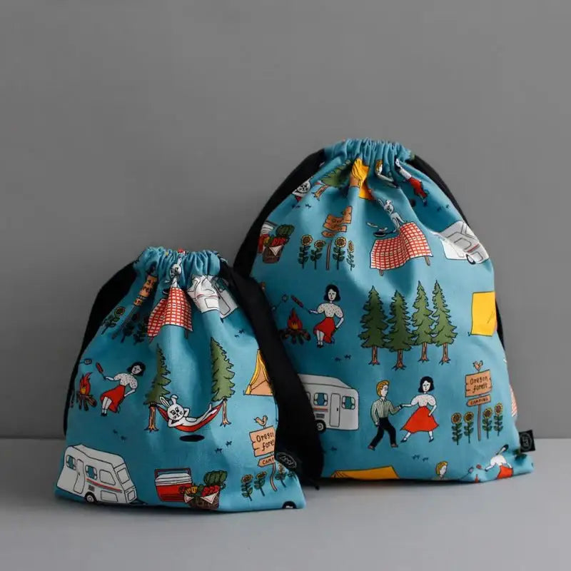 1537 - String Pouch - 1537 - Travel Pouches - Harumio