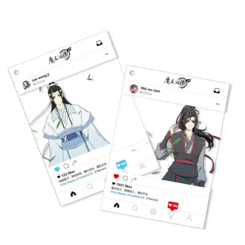 GOODSBEE - Mo Dao Zu Shi Instagram Photocard Keyring - GOODSBEE - Keyring - Harumio