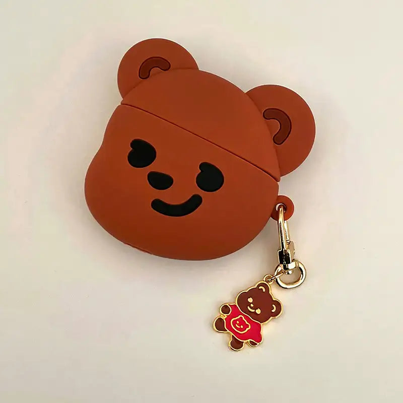 Pureureumdesign x 10x10 - Cupid Bear Pink Key Ring - Pureureumdesign - Accesories - Harumio