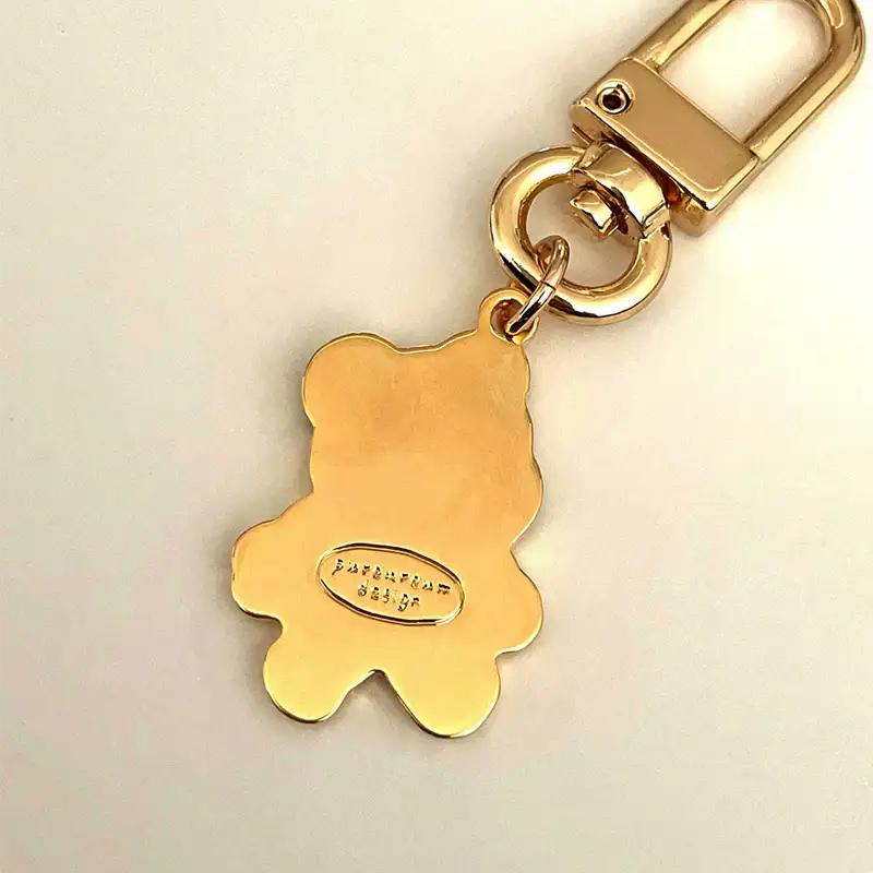 Pureureumdesign x 10x10 - Cupid Bear Pink Key Ring - Pureureumdesign - Accesories - Harumio