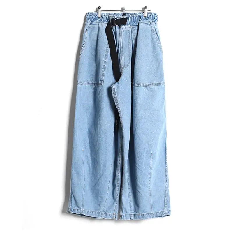 LABel M - Denim Belt Balloon Pants - LABel M - Pants - Harumio