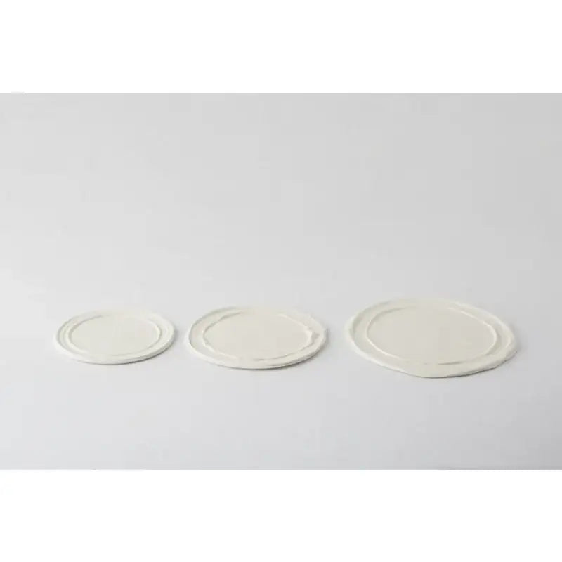 Chaora - White Memories Round Plate - Chaora - Tableware - Harumio