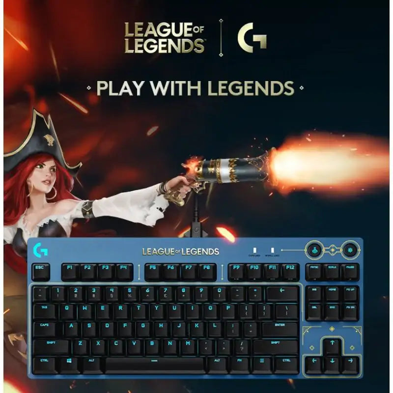 Logitech x LoL - PRO Mechanical Gaming Keyboard - Logitech - Keyboard - Harumio