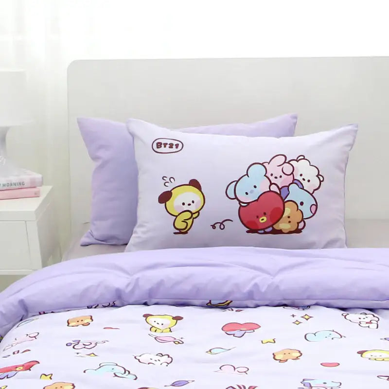 NARA HOME DECO X BT21- Minini Pillow Cover - NARA HOME DECO X BT21 - Bed Textiles - Harumio