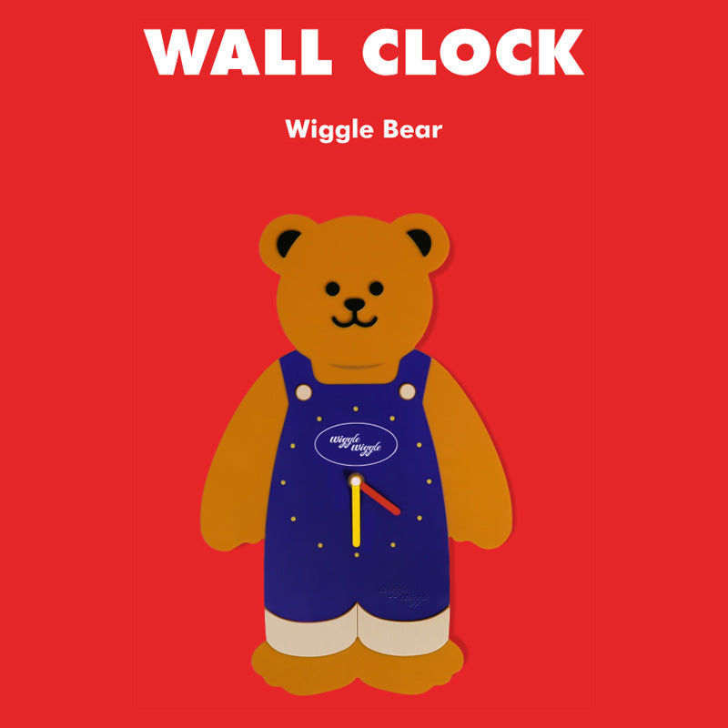 Wiggle Wiggle - Wall Clock