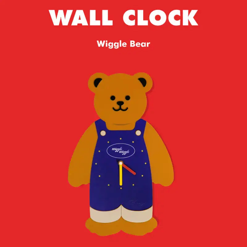 Wiggle Wiggle - Wall Clock - Wiggle Wiggle - Home & Living - Harumio