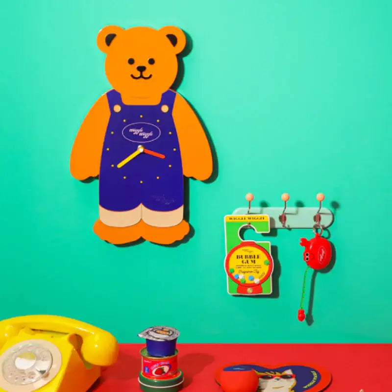 Wiggle Wiggle - Wall Clock - Wiggle Wiggle - Home & Living - Harumio
