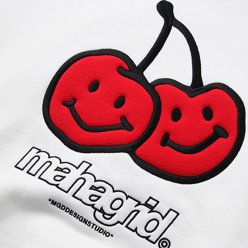 Kirsh x Mahagrid - Big Doodle Cherry Sweatshirts