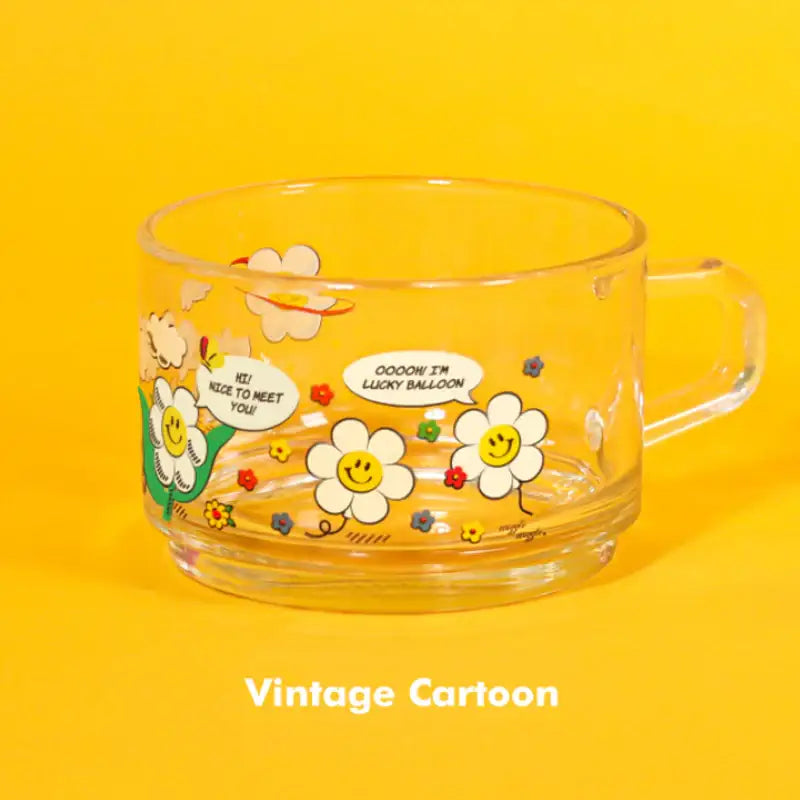 Wiggle Wiggle x Glasslock - Cereal Mug - Wiggle Wiggle - Kitchenware - Harumio