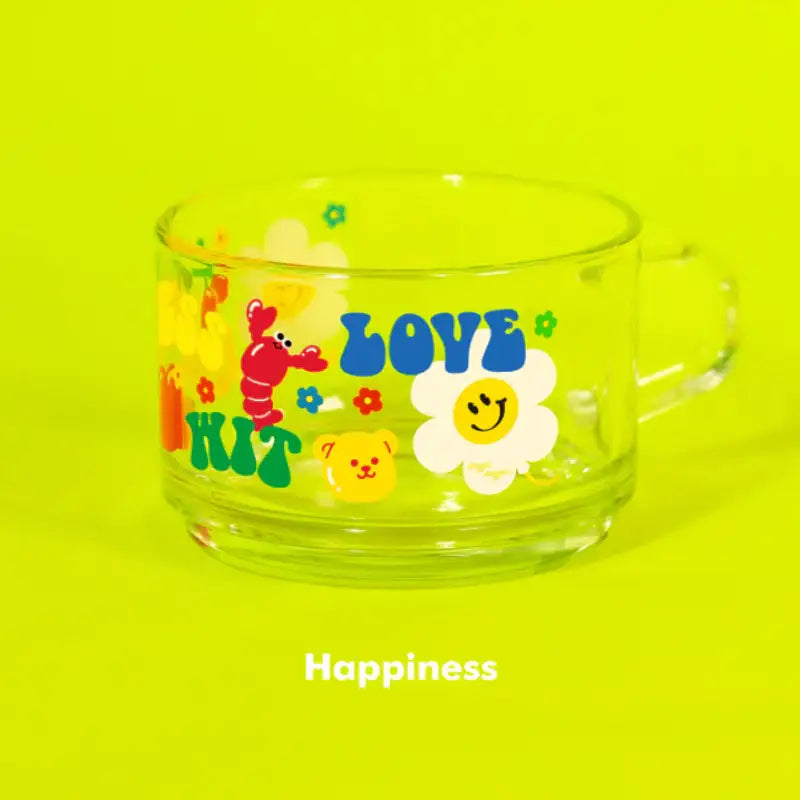 Wiggle Wiggle x Glasslock - Cereal Mug - Wiggle Wiggle - Kitchenware - Harumio