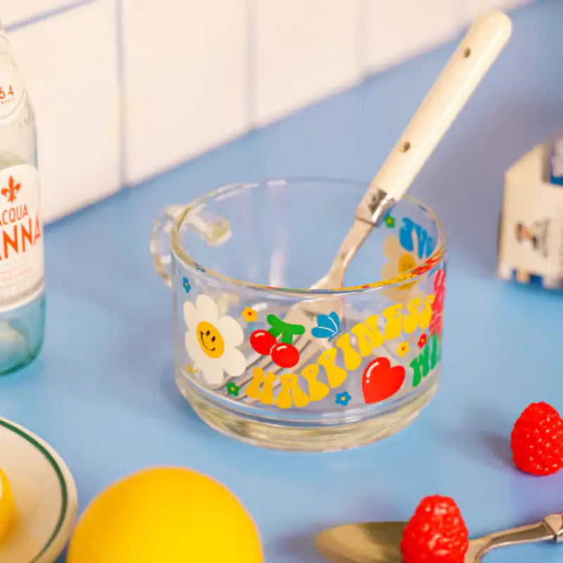 Wiggle Wiggle x Glasslock - Cereal Mug - Wiggle Wiggle - Kitchenware - Harumio
