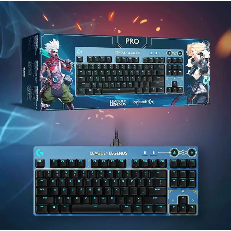 Logitech x LoL - PRO Mechanical Gaming Keyboard - Logitech - Keyboard - Harumio