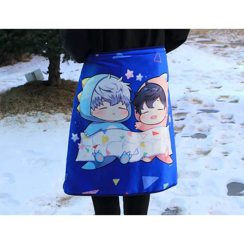 Cherry Blossoms After Winter - Double-sided Webtoon Blanket Ver.2 - Webtoon Shop - Blanket - Harumio