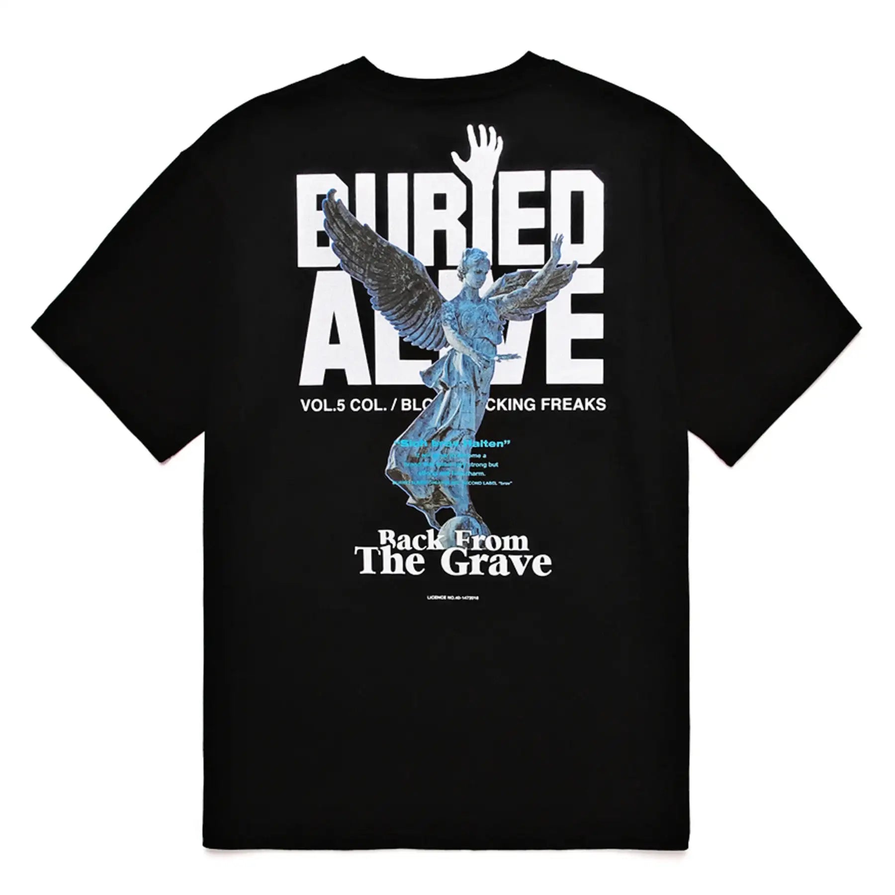 Buried Alive - Angel Short Sleeve T-Shirt - Buried Alive - Clothing - Harumio