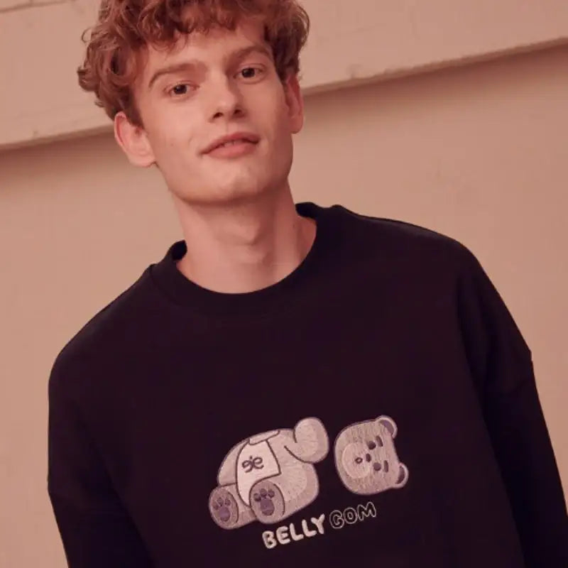 Bellygom x Ambler - Oops! Bellygom Unisex Overfit Sweatshirt - Bellygom x Ambler - Sweatshirt - Harumio