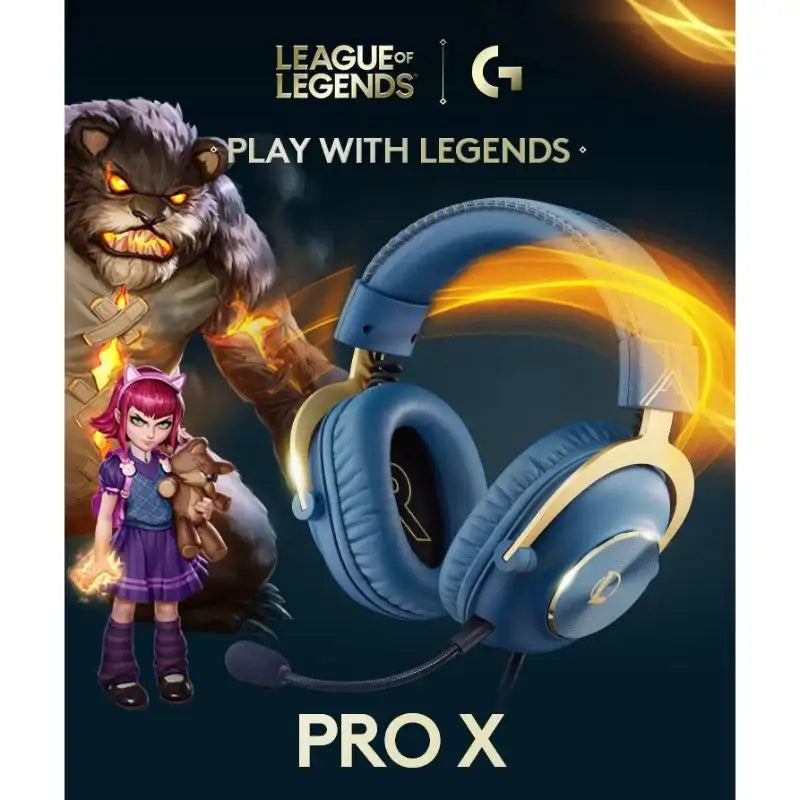 Logitech x LoL - PRO X Gaming Headset - Logitech - Accessories - Harumio