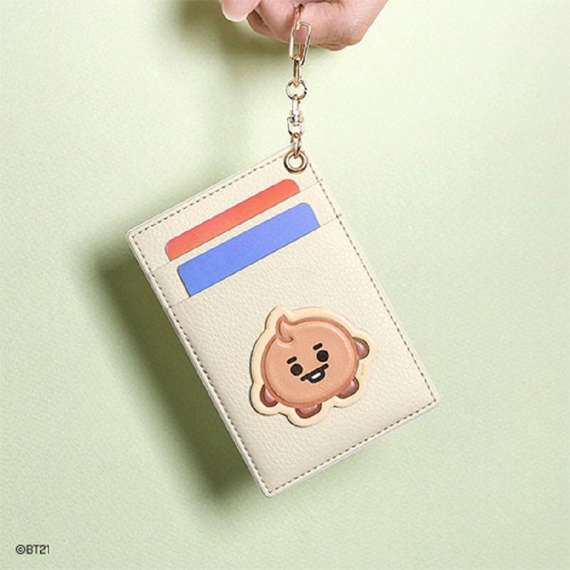 BT21 x Monopoly - Baby Leather Patch Card Holder