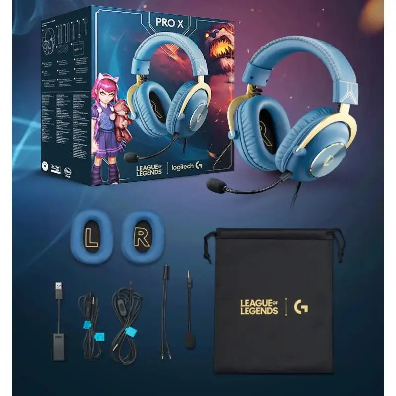 Logitech x LoL - PRO X Gaming Headset - Logitech - Accessories - Harumio
