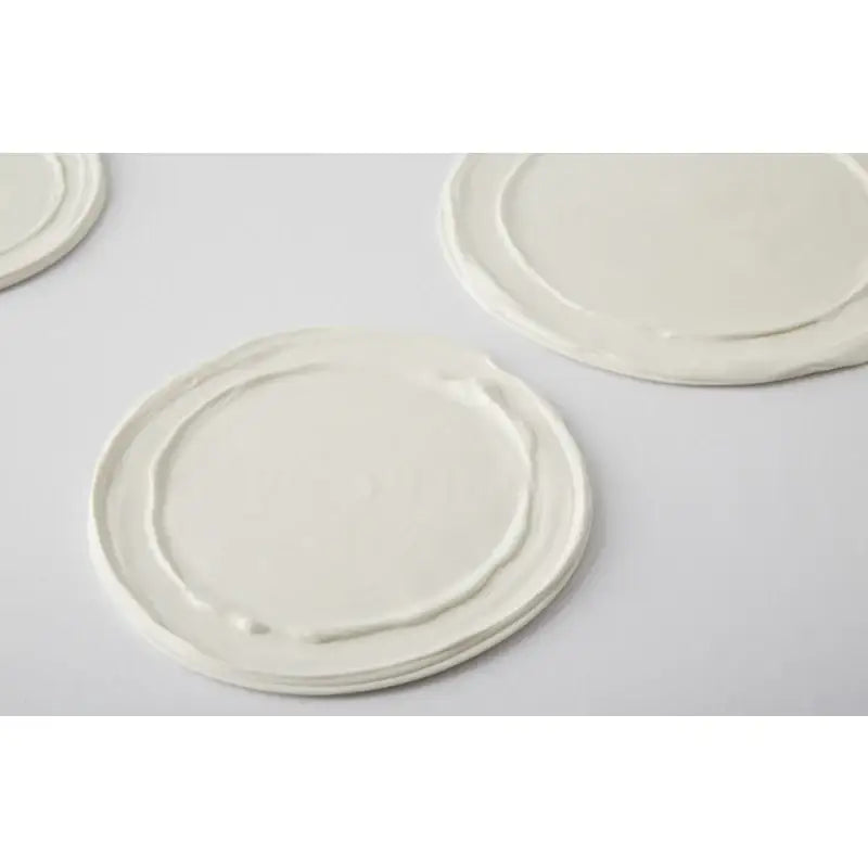 Chaora - White Memories Round Plate - Chaora - Tableware - Harumio